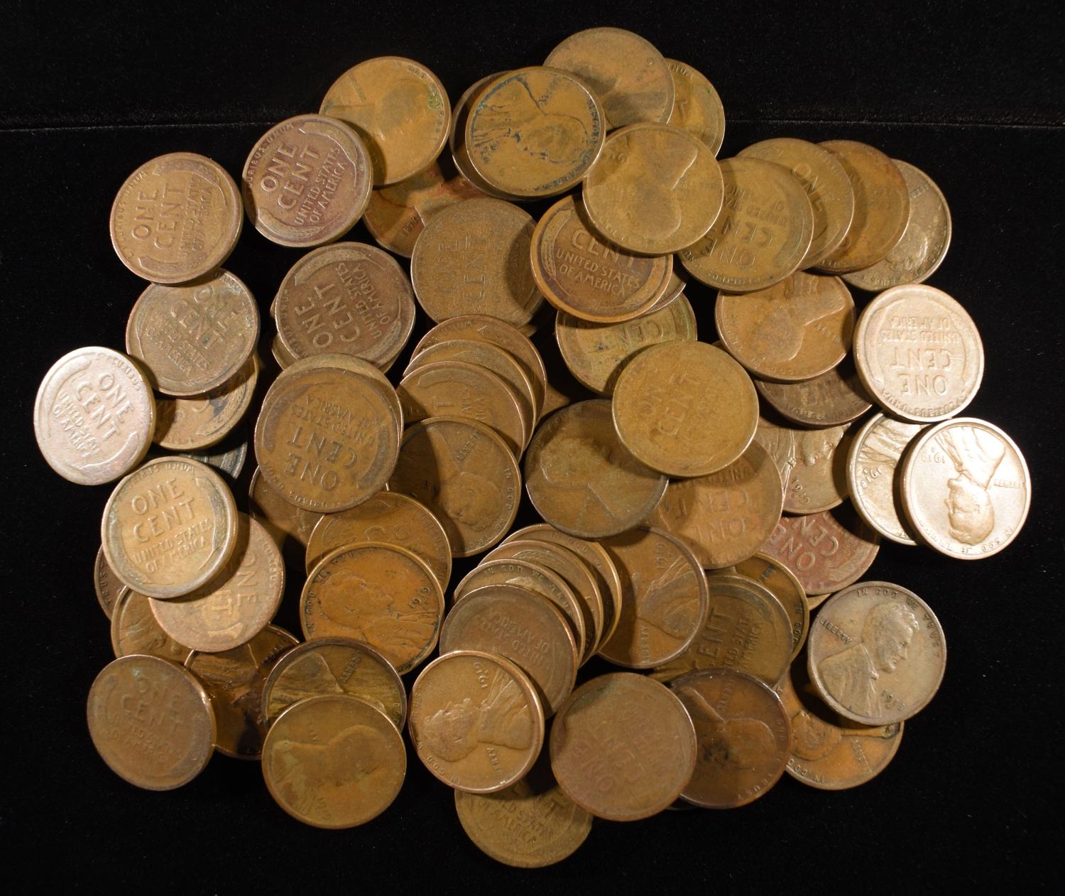 (78) D & S MINT CENTS FROM THE TEENS