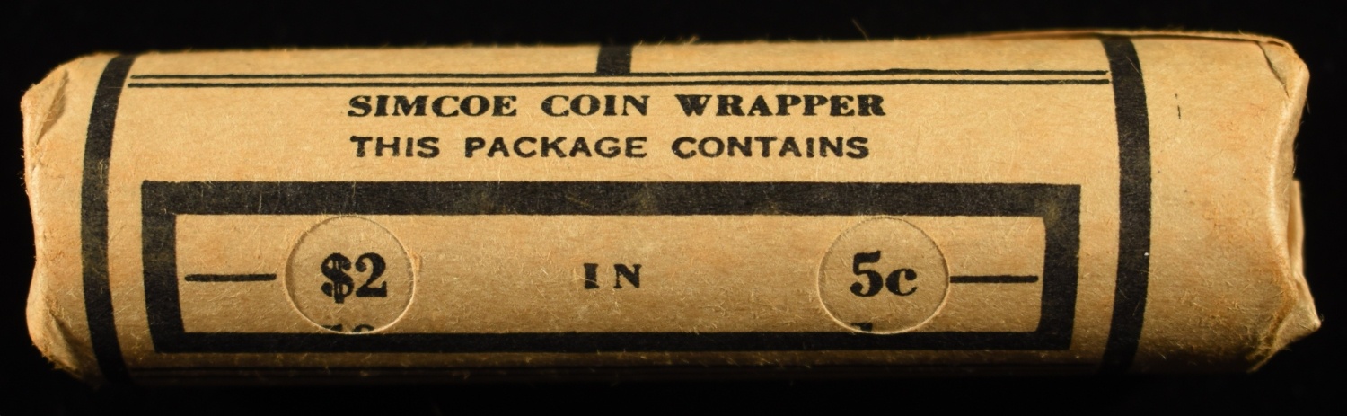 1944 ROLL STEEL CANADIAN NICKELS