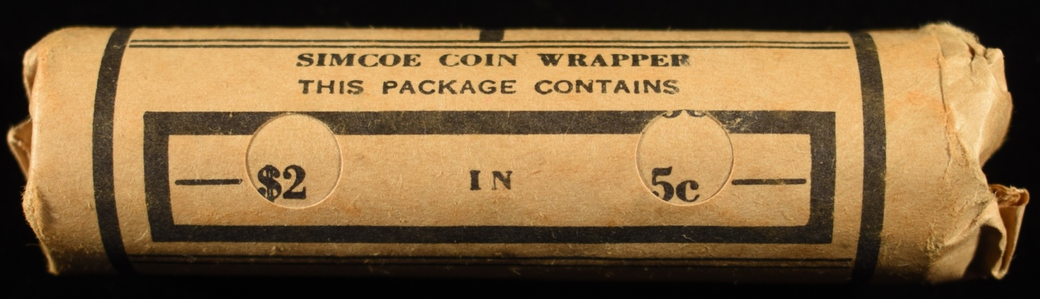 1945 ROLL STEEL CANADIAN NICKELS