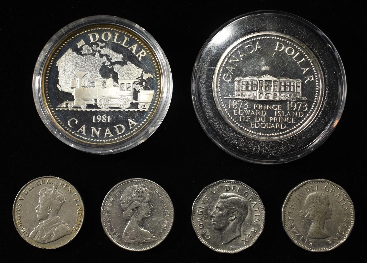 CANADIAN COLLECTORS LOT SOME SILVER
