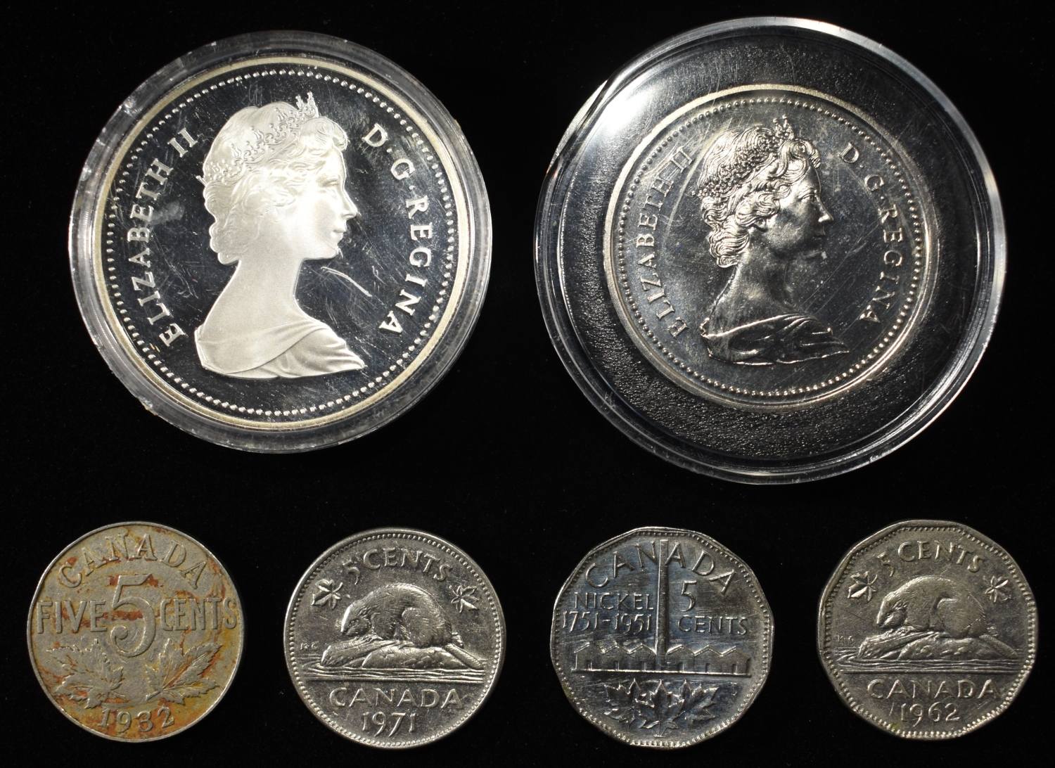 CANADIAN COLLECTORS LOT SOME SILVER