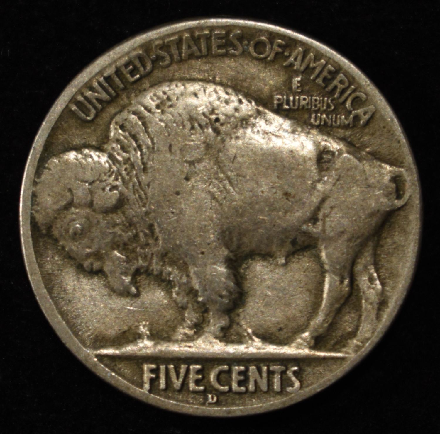 1913-D T-2 BUFFALO NICKEL VF