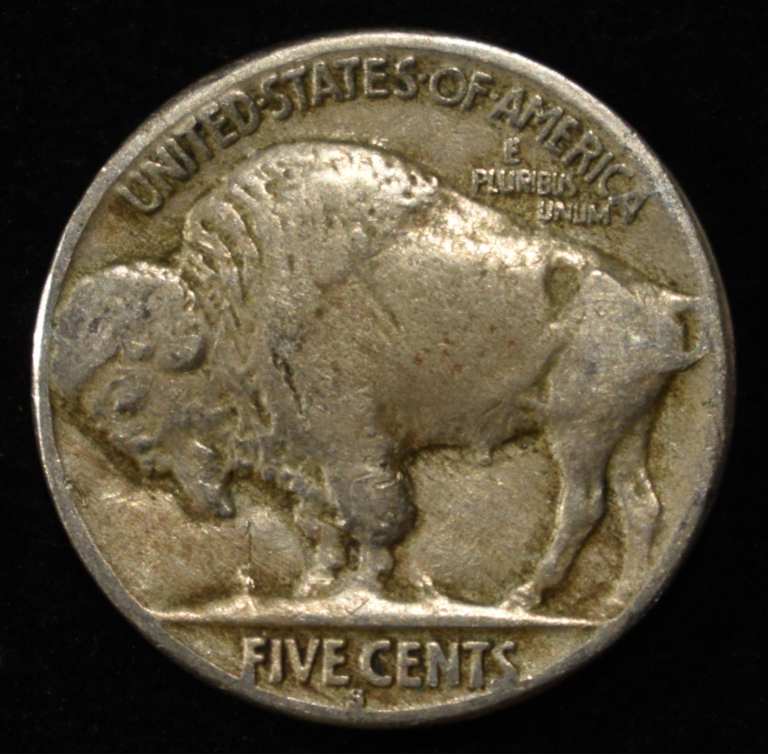 1921-S BUFFALO NICKEL VG/F