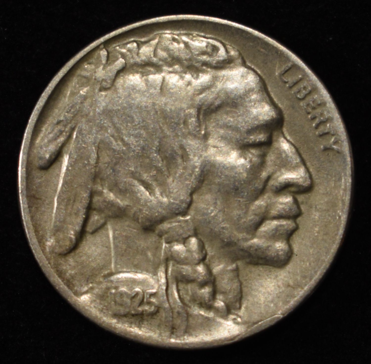 1925-D BUFFALO NICKEL XF/AU