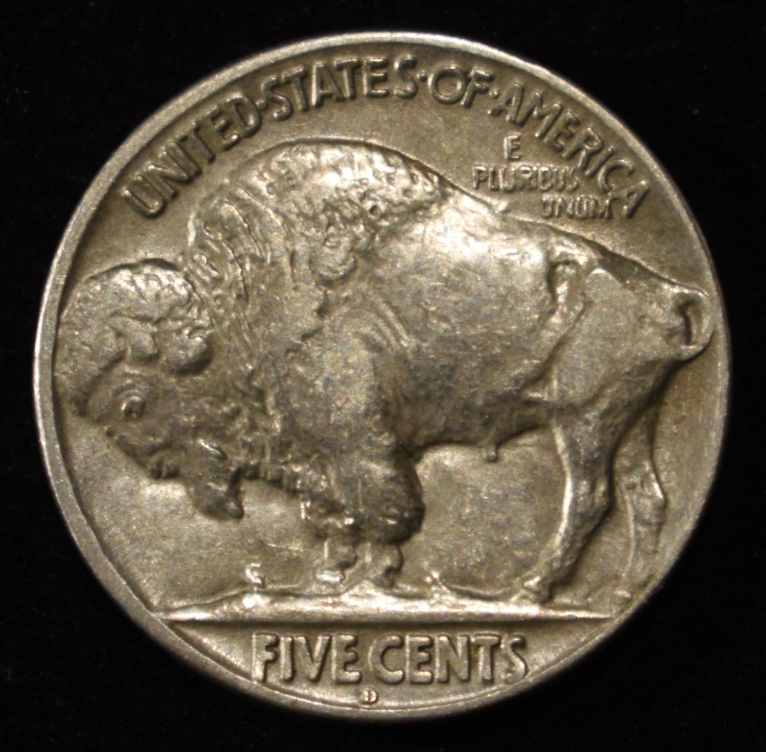 1925-D BUFFALO NICKEL XF/AU