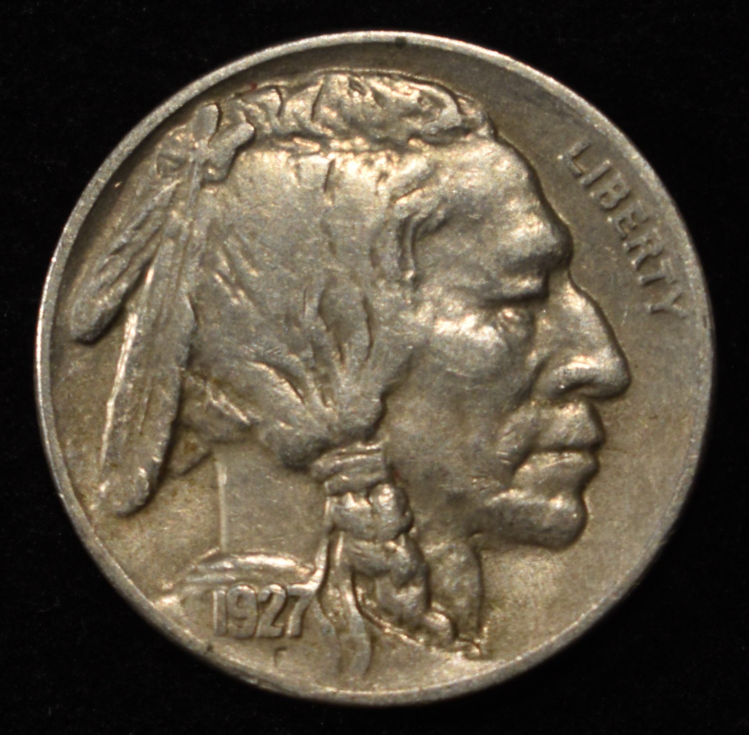 1927-S BUFFALO NICKEL XF/AU