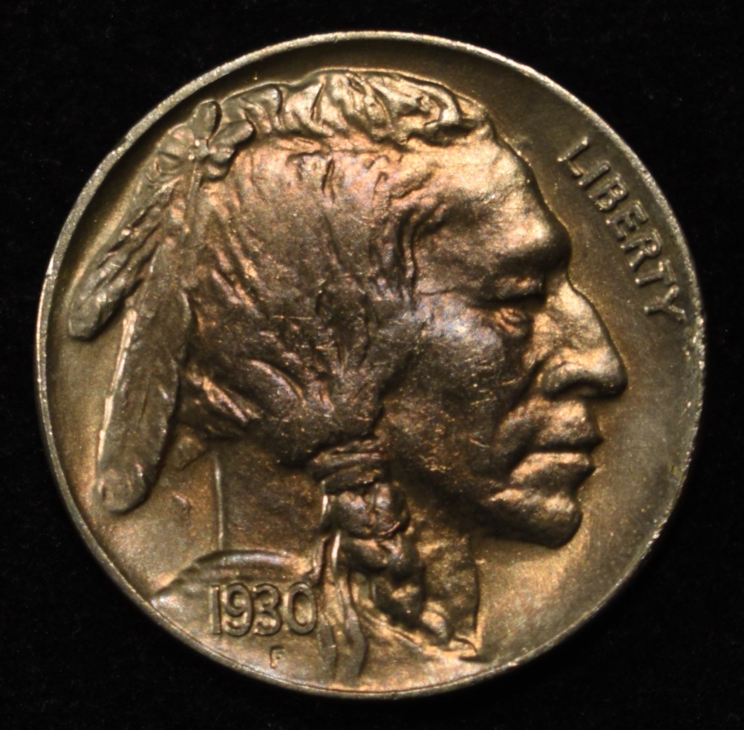1930-S BUFFALO NICKEL CH/GEM BU