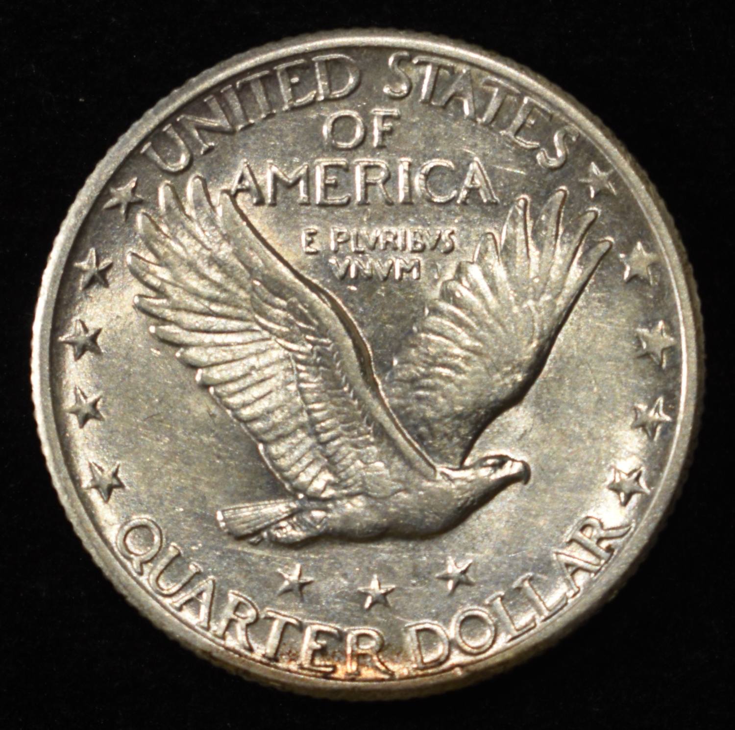1926 STANDING LIBERTY QUARTER AU/BU