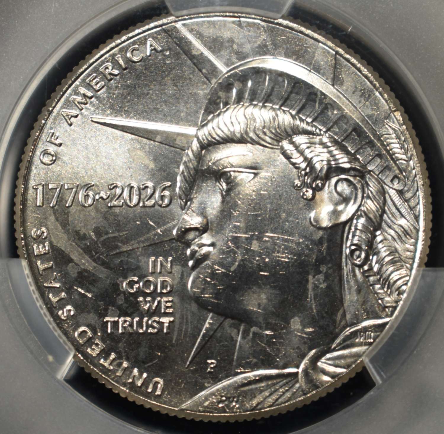 1776-2026-P 50C ENDURING LIBERTY CAC MS62