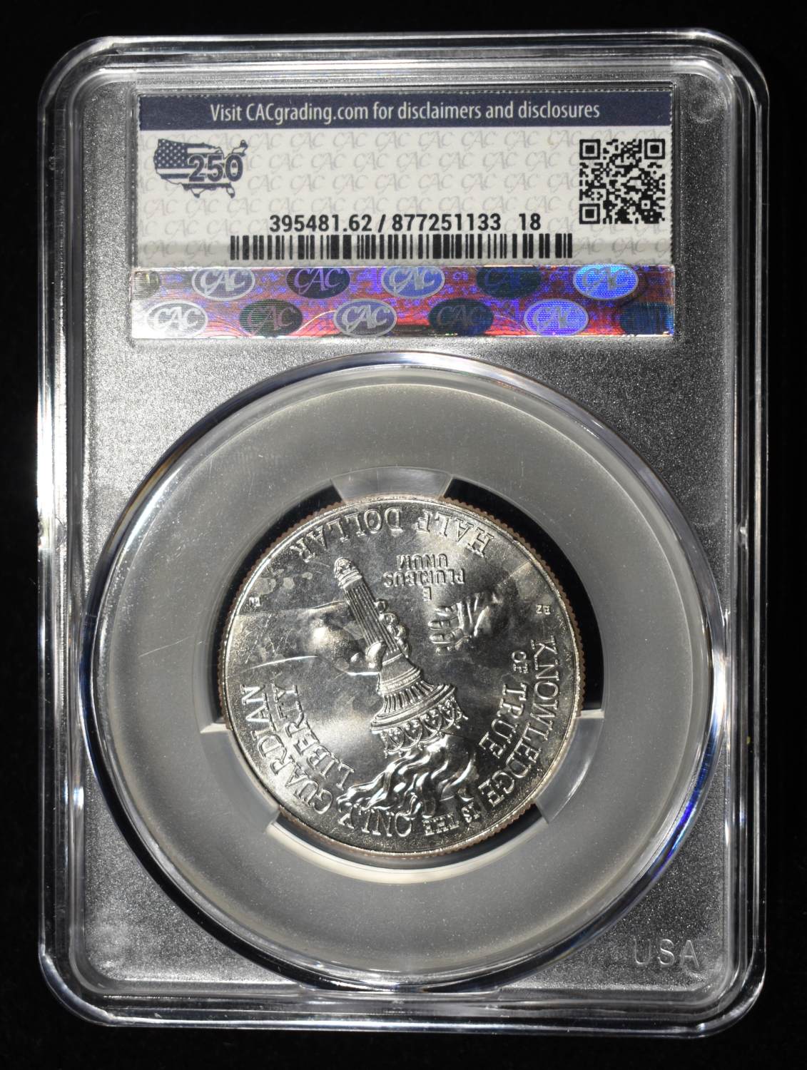 1776-2026-P 50C ENDURING LIBERTY CAC MS62