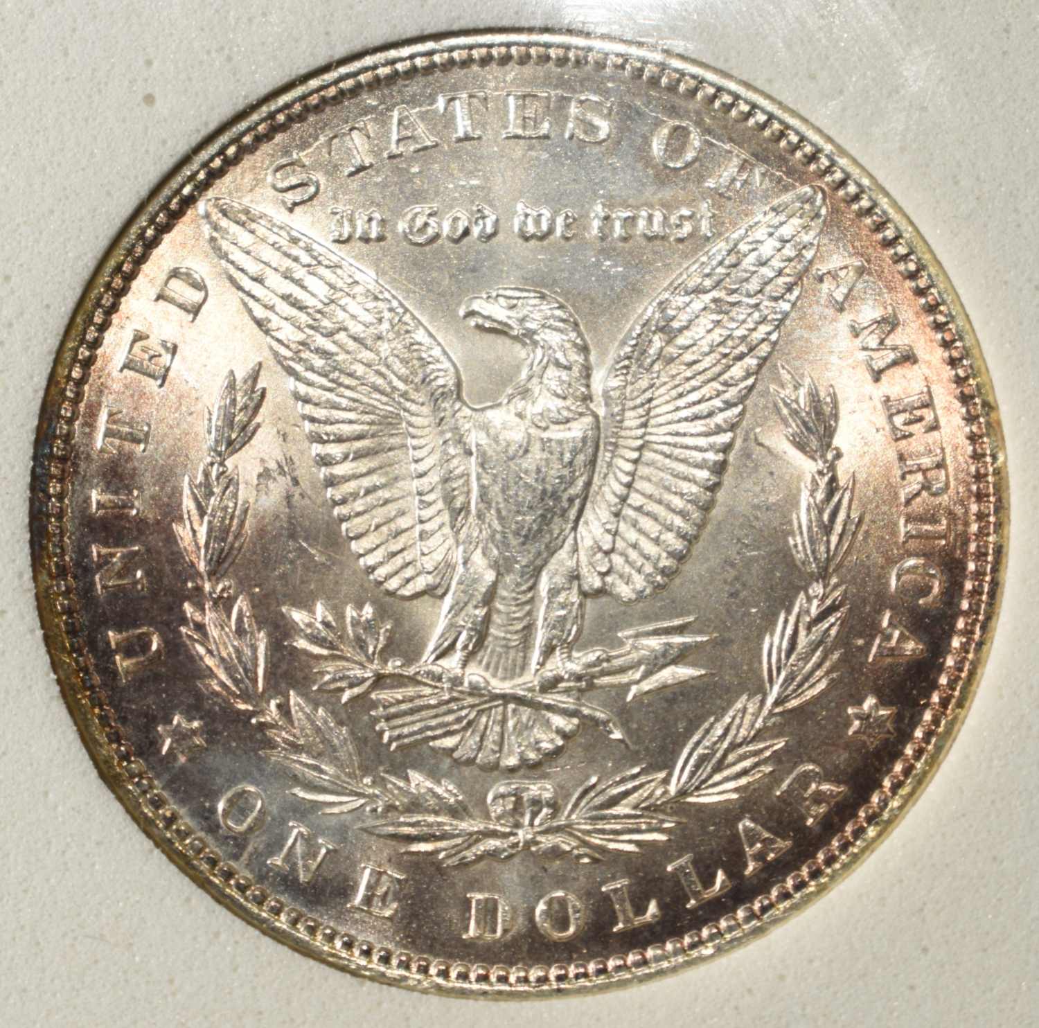 1887-P MORGAN DOLLAR HCGS GEM BU