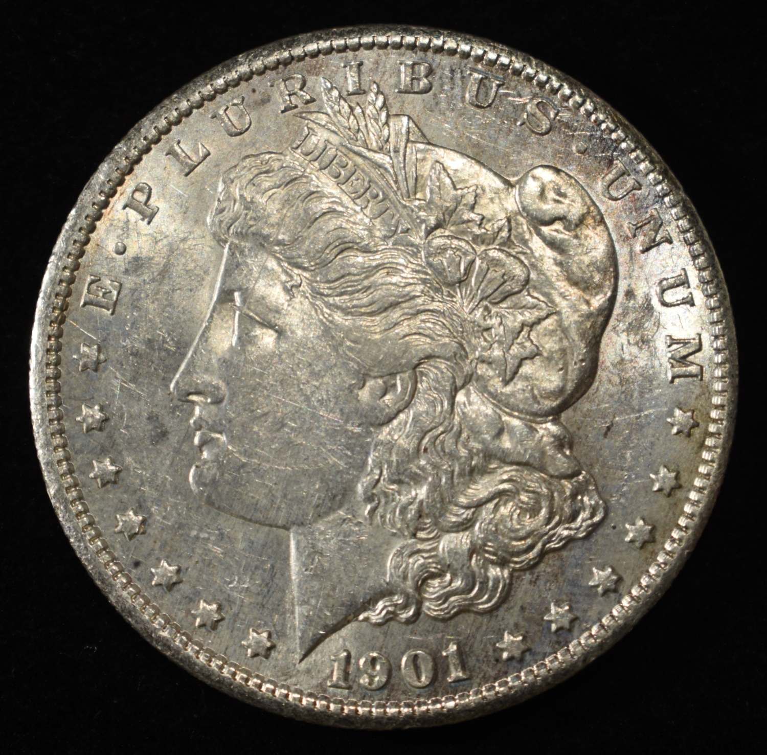 1901-S MORGAN DOLLAR AU/BU