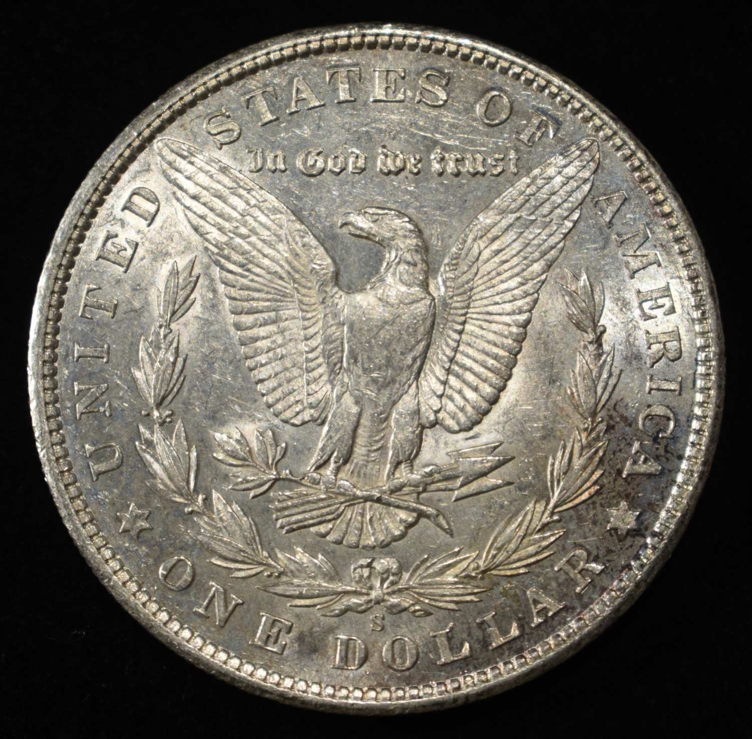 1901-S MORGAN DOLLAR AU/BU