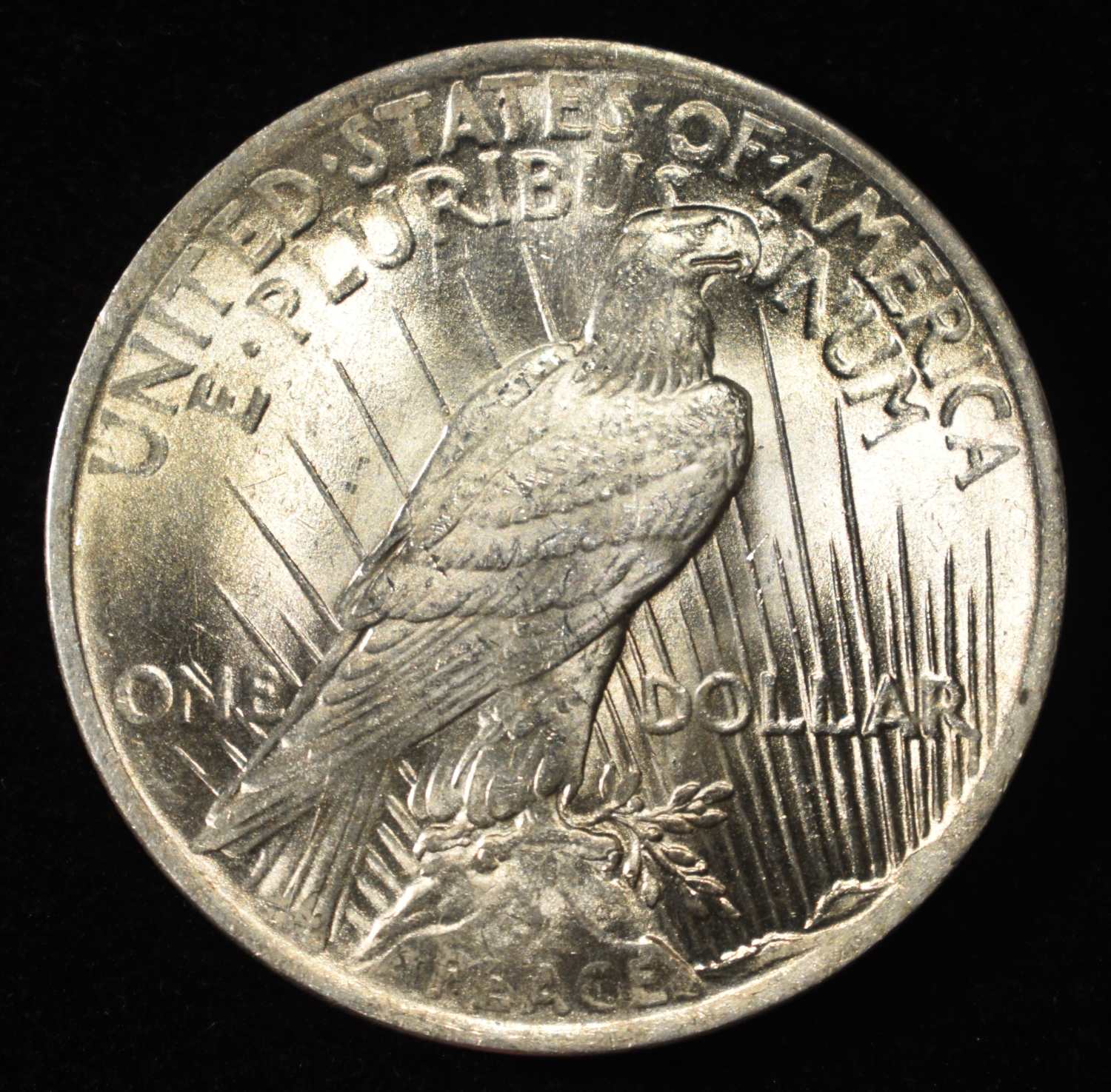 1922 PEACE DOLLAR GEM BU