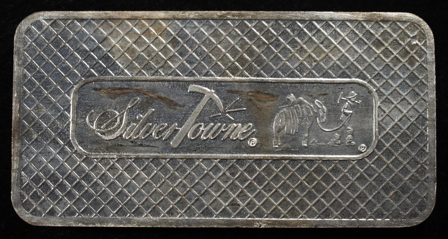 SILVERTOWNE 10 OZ .999 SILVER BAR