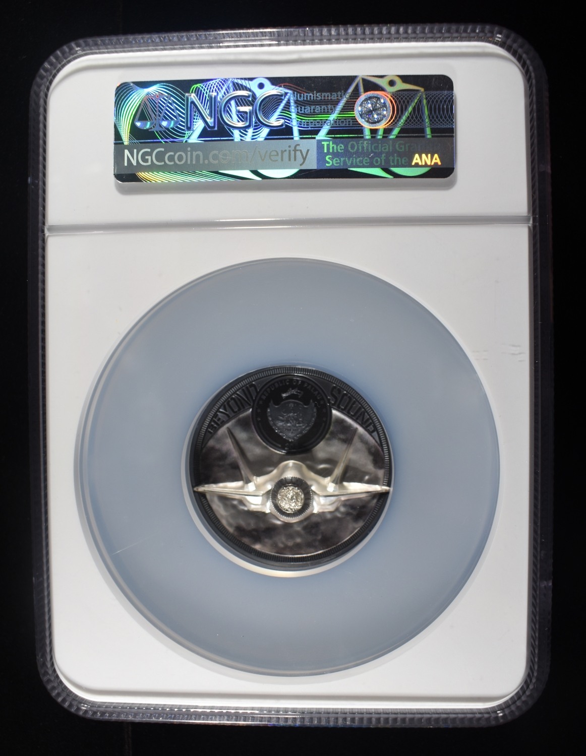 2023 5 OZ $20 PALAU SOUND BARRIER-JET NGC PF70UCAM