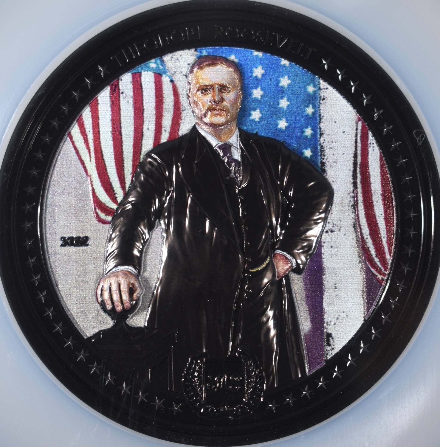 2022 $25 COOK IS. THEODORE ROOSEVELT NGC PF70