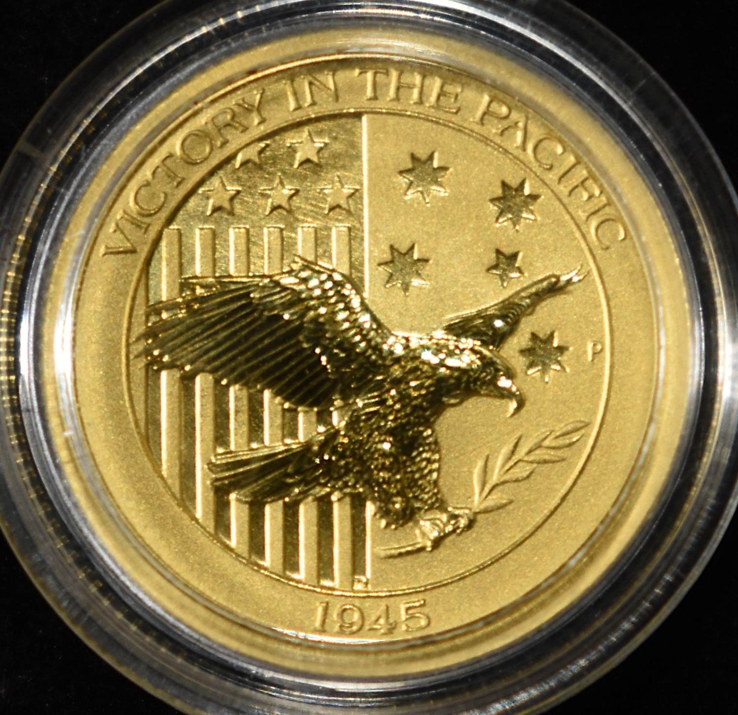 1945-P 1/10 OZ .9999 GOLD $15 AUSTRALIA