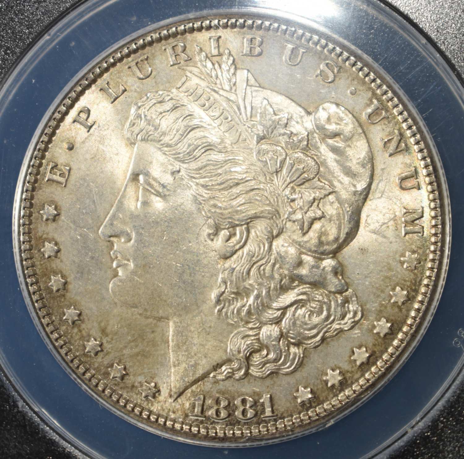 1881-S MORGAN DOLLAR MS60 DETAILS ANACS