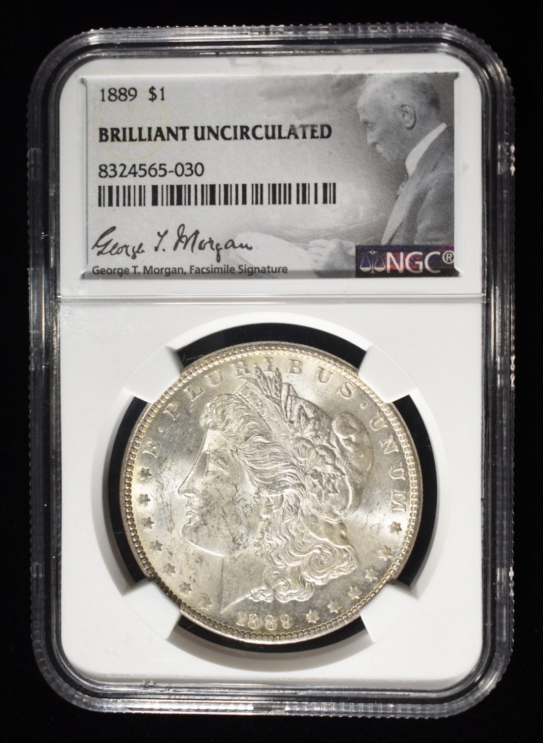 1889 MORGAN DOLLAR NGC BU