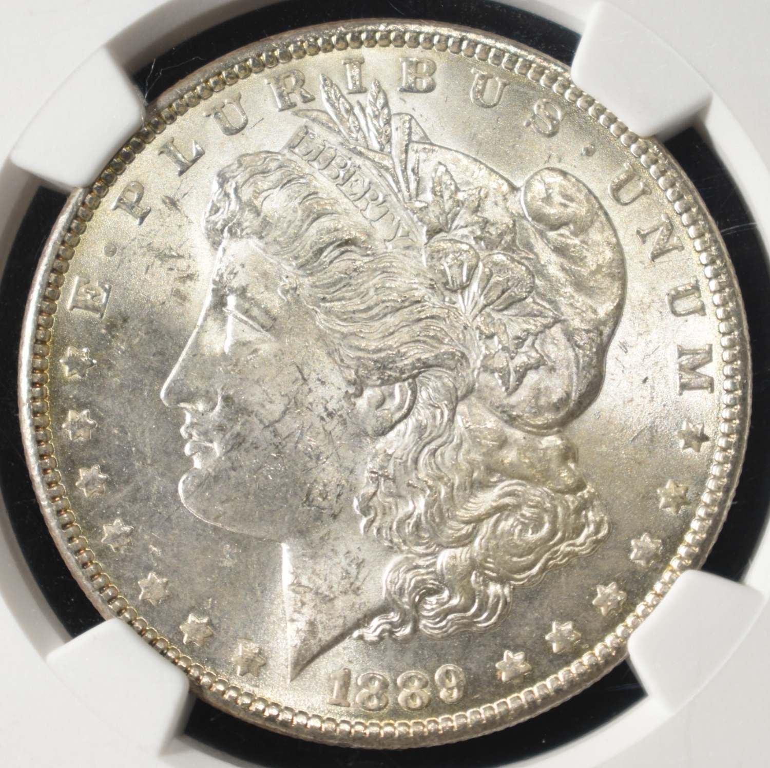 1889 MORGAN DOLLAR NGC BU
