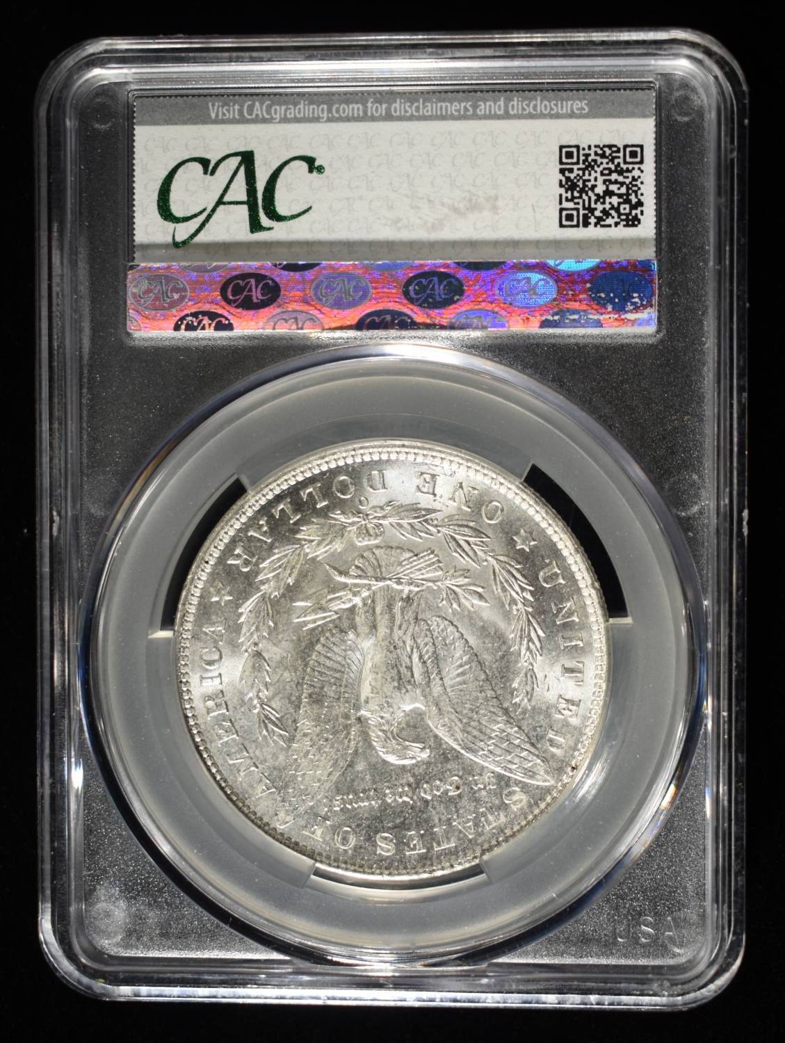 1904-O MORGAN DOLLAR CAC MS64+