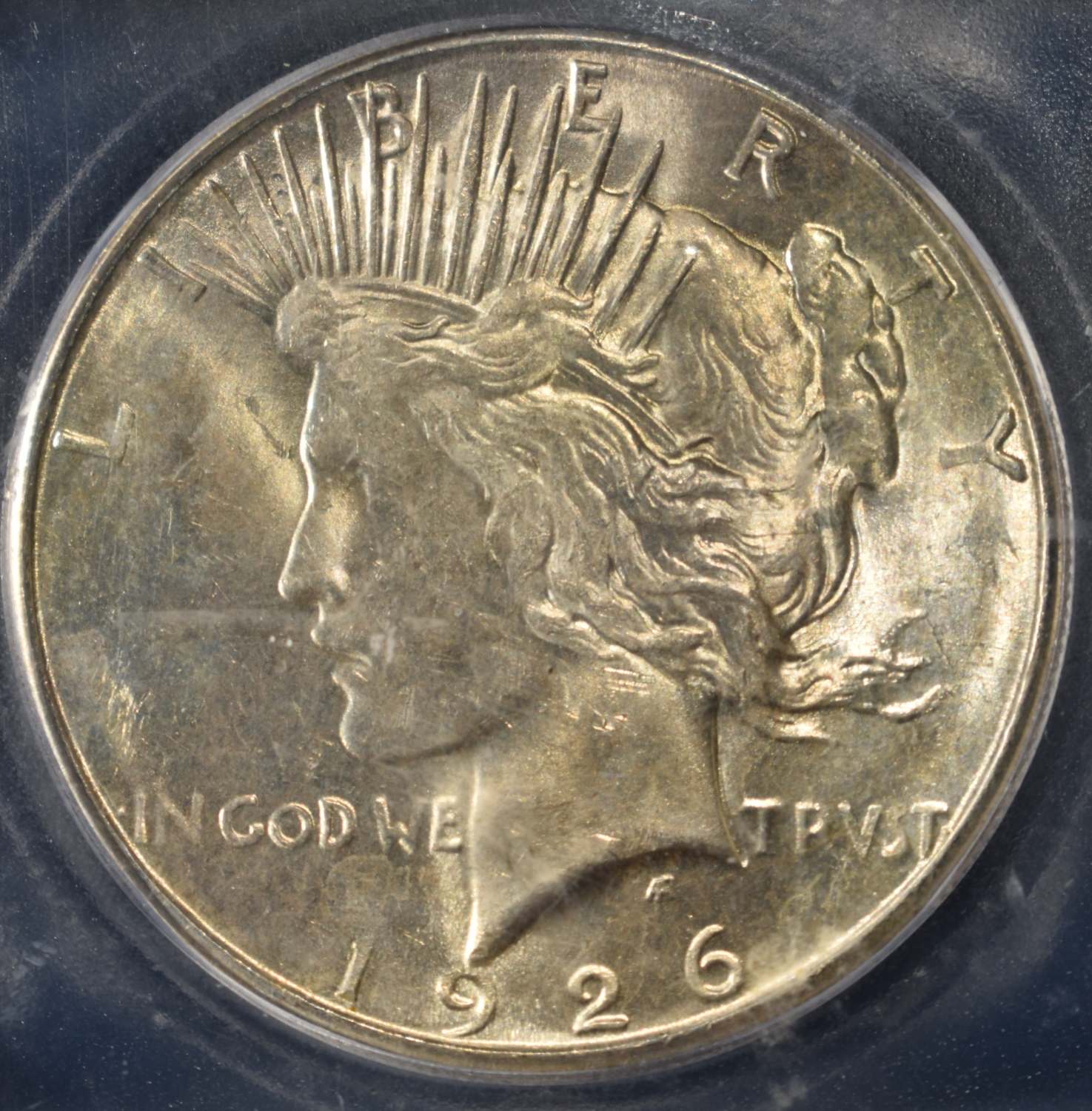 1926-S PEACE DOLLAR ICG MS65