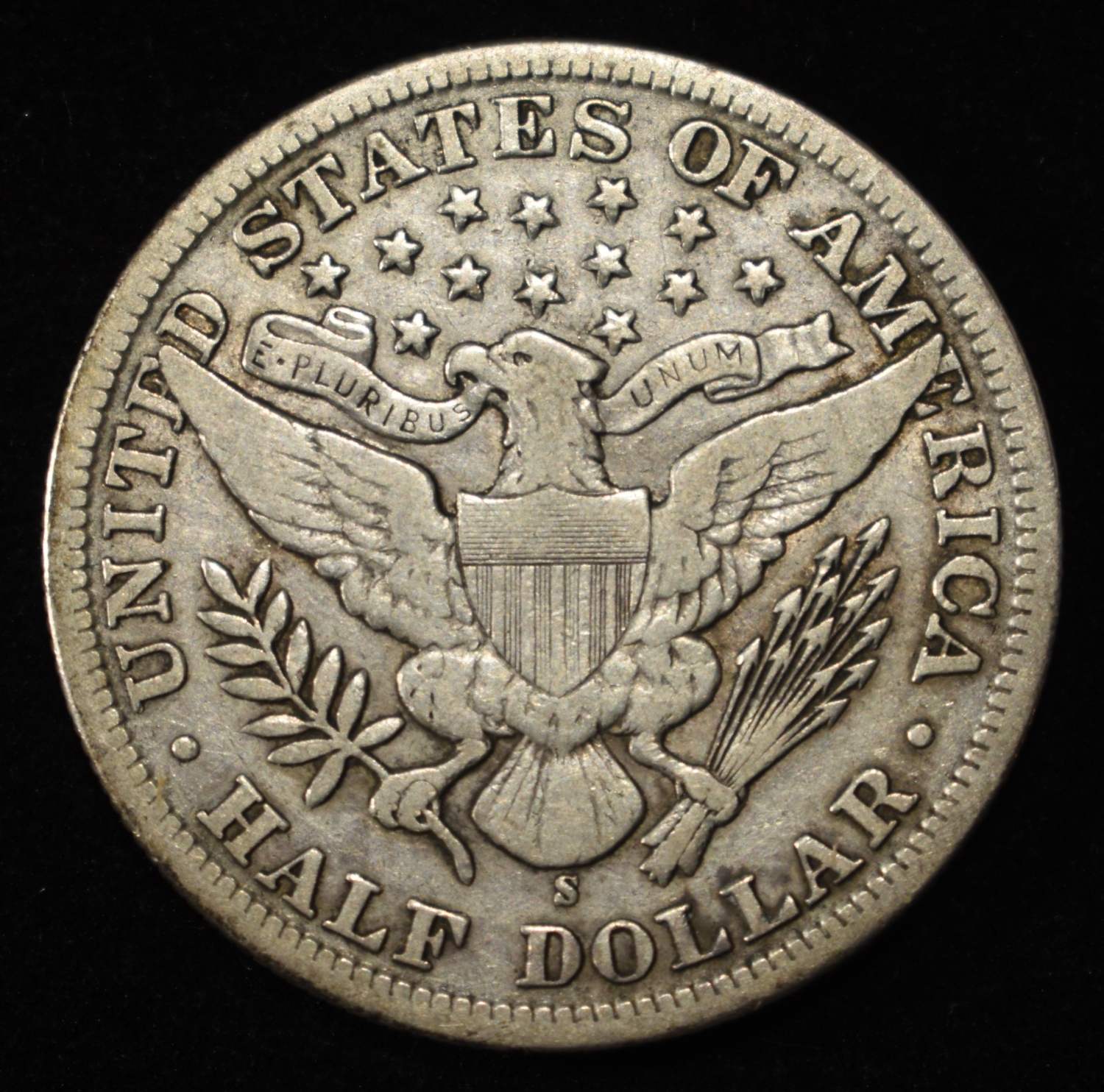 1898-S BARBER HALF DOLLAR FINE