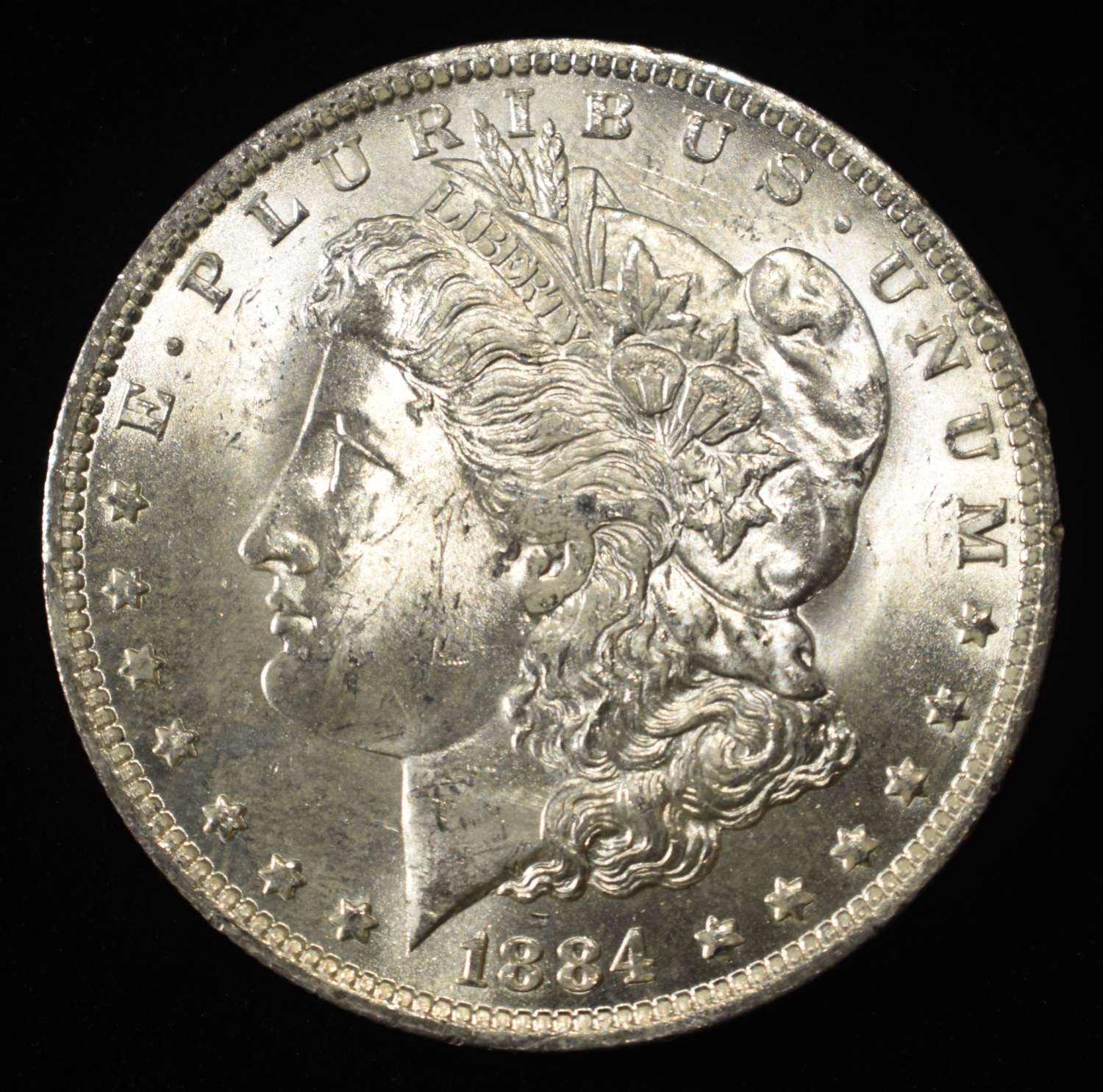 1884-O MORGAN DOLLAR CH BU