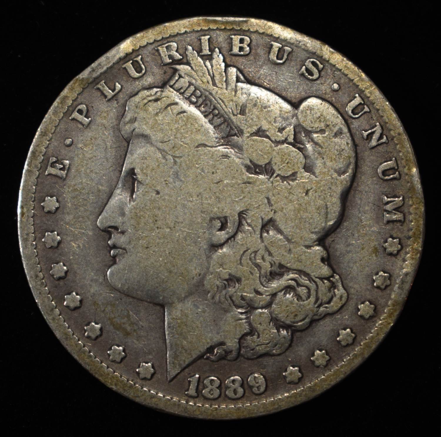 1889-O MORGAN DOLLAR DAMAGED