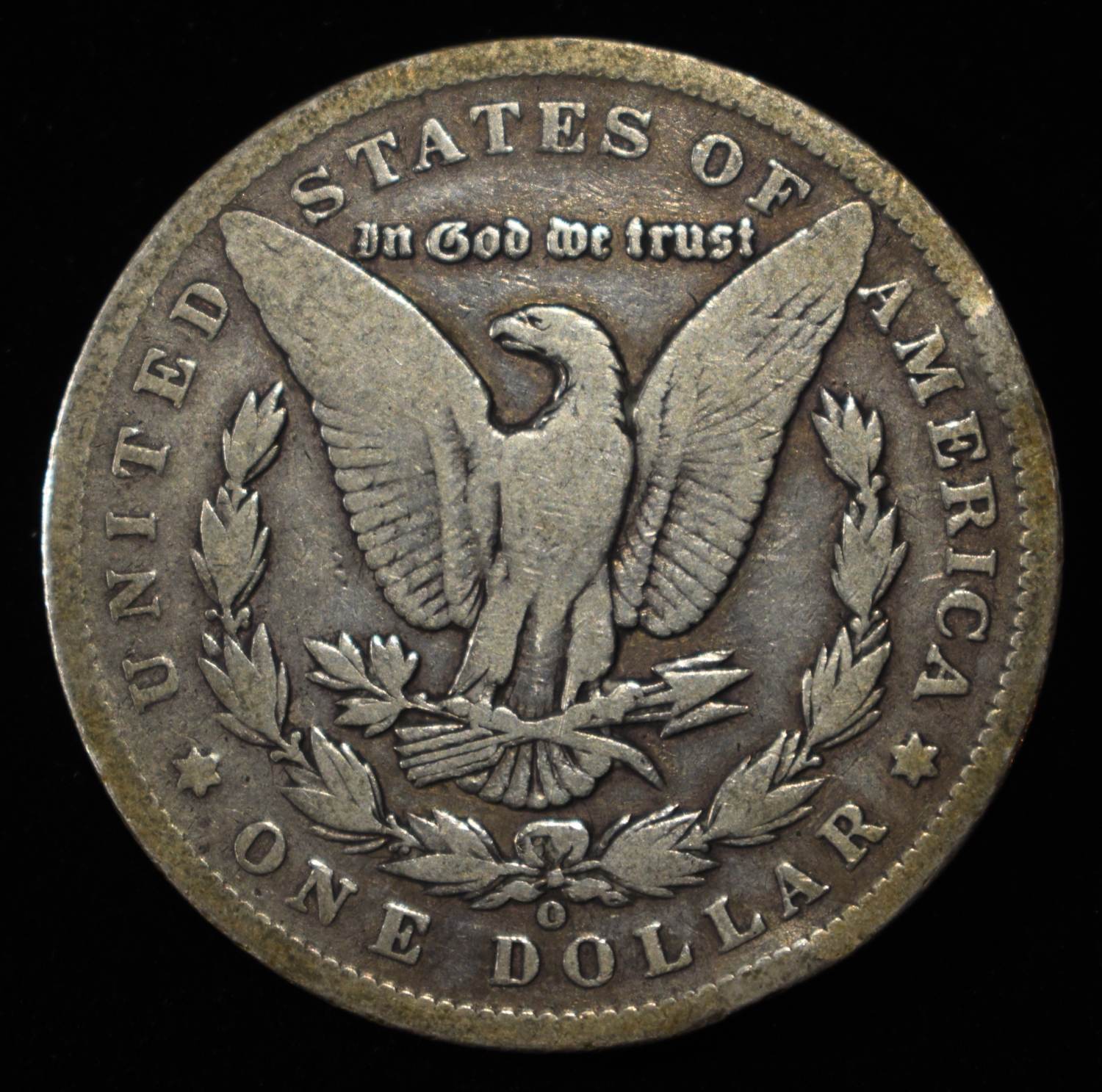 1889-O MORGAN DOLLAR DAMAGED