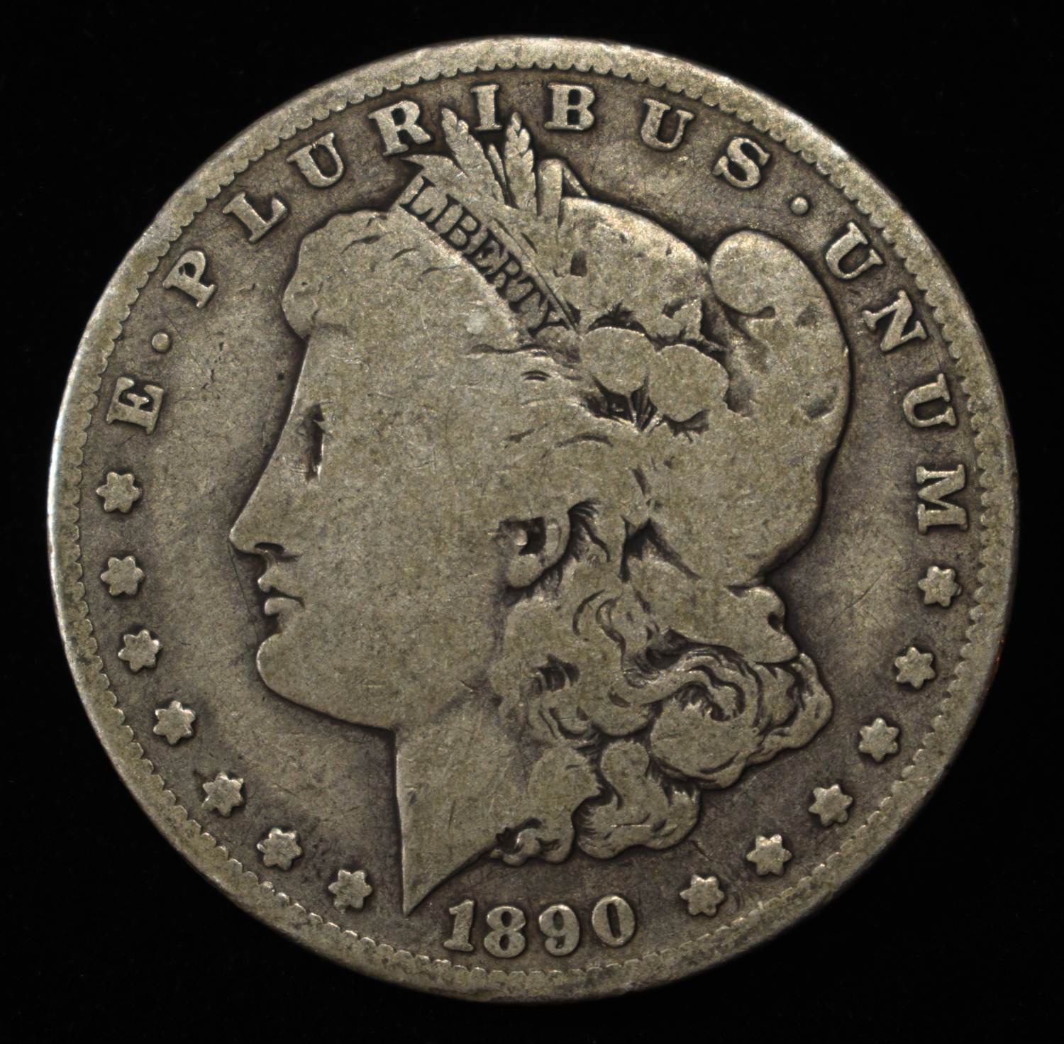 1890-O MORGAN DOLLAR
