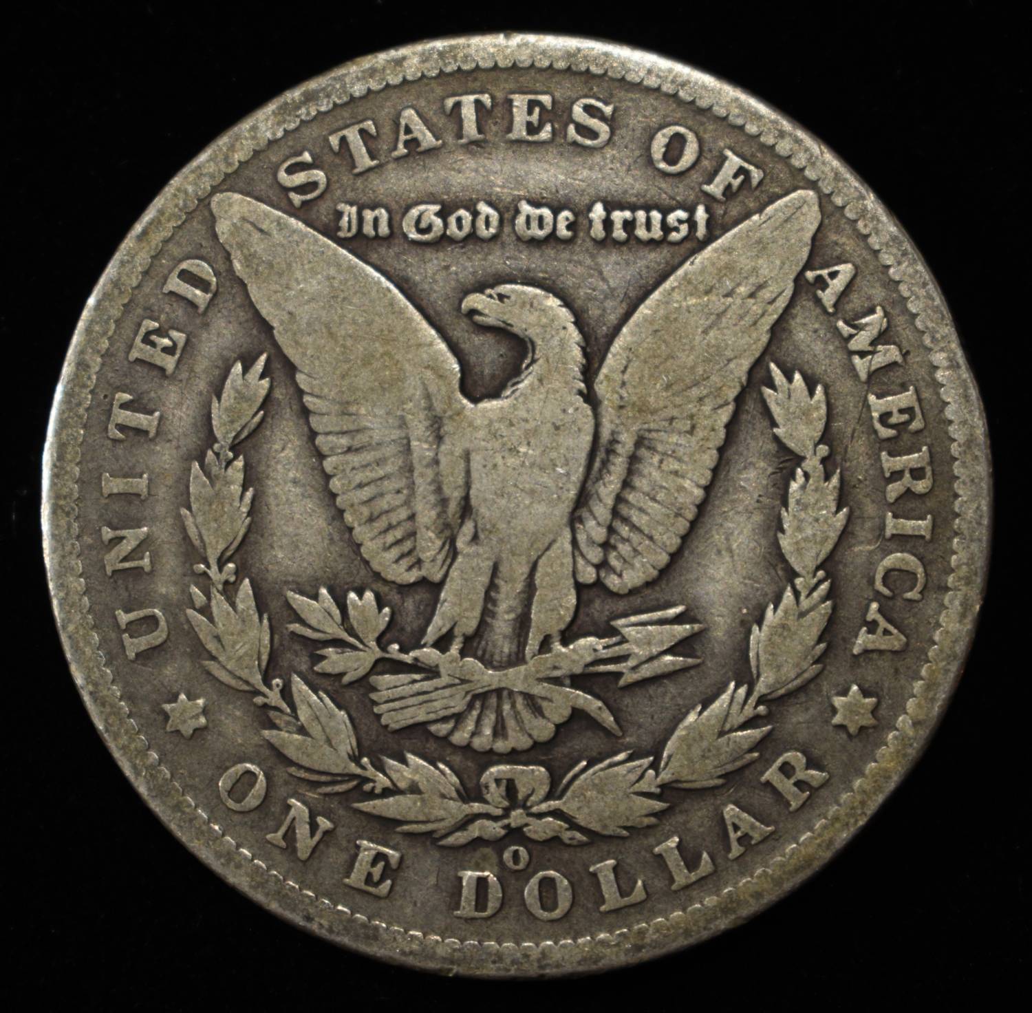 1890-O MORGAN DOLLAR
