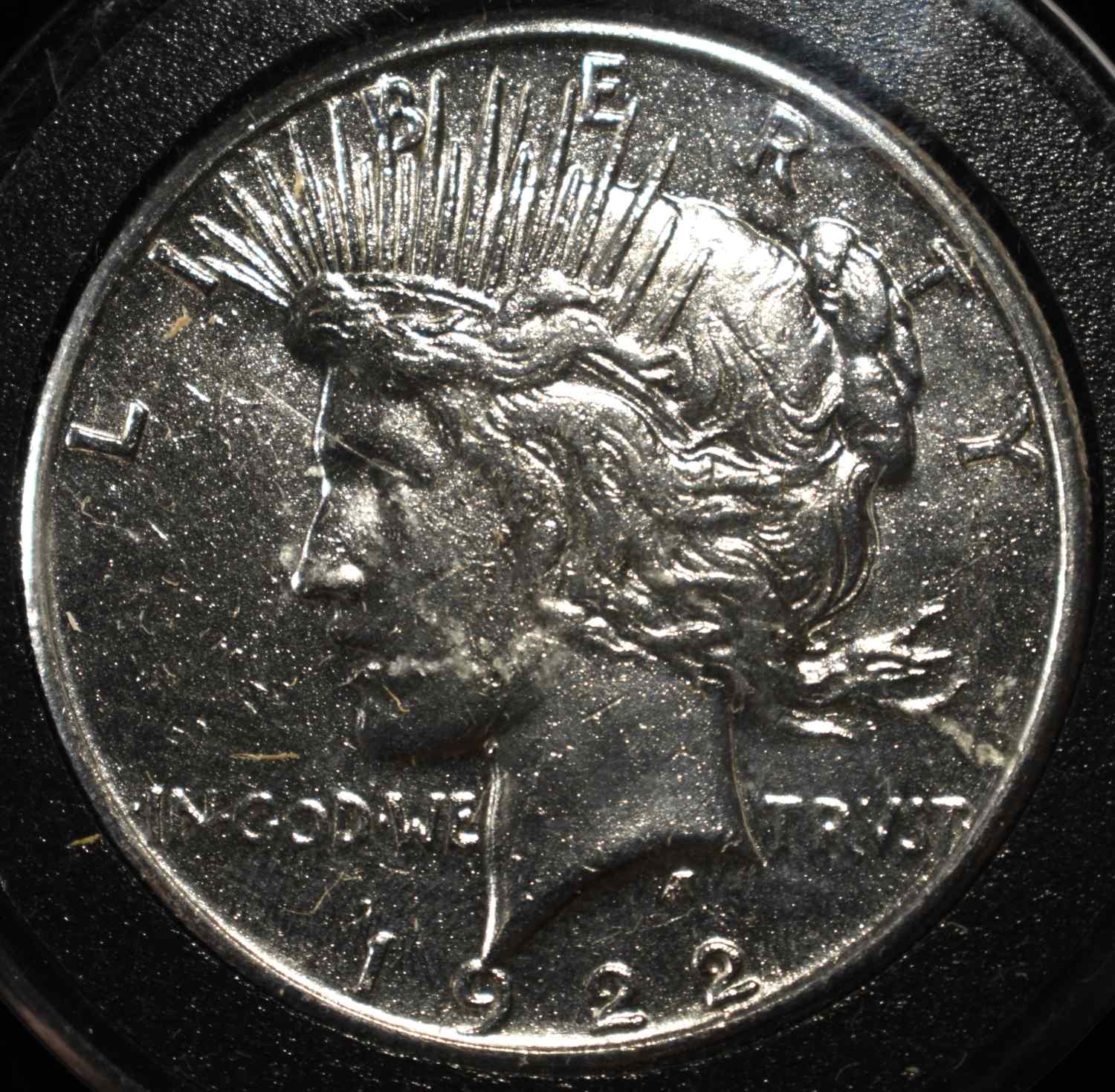 1922-S PEACE DOLLAR