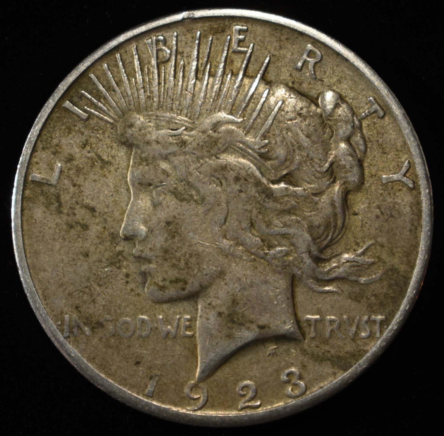 1923-S PEACE DOLLAR