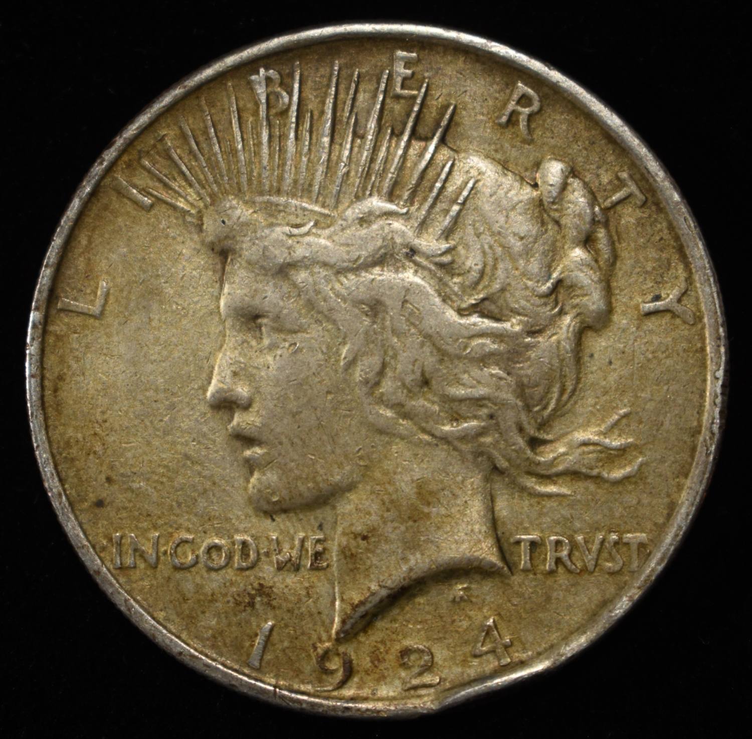 1924 PEACE DOLLAR