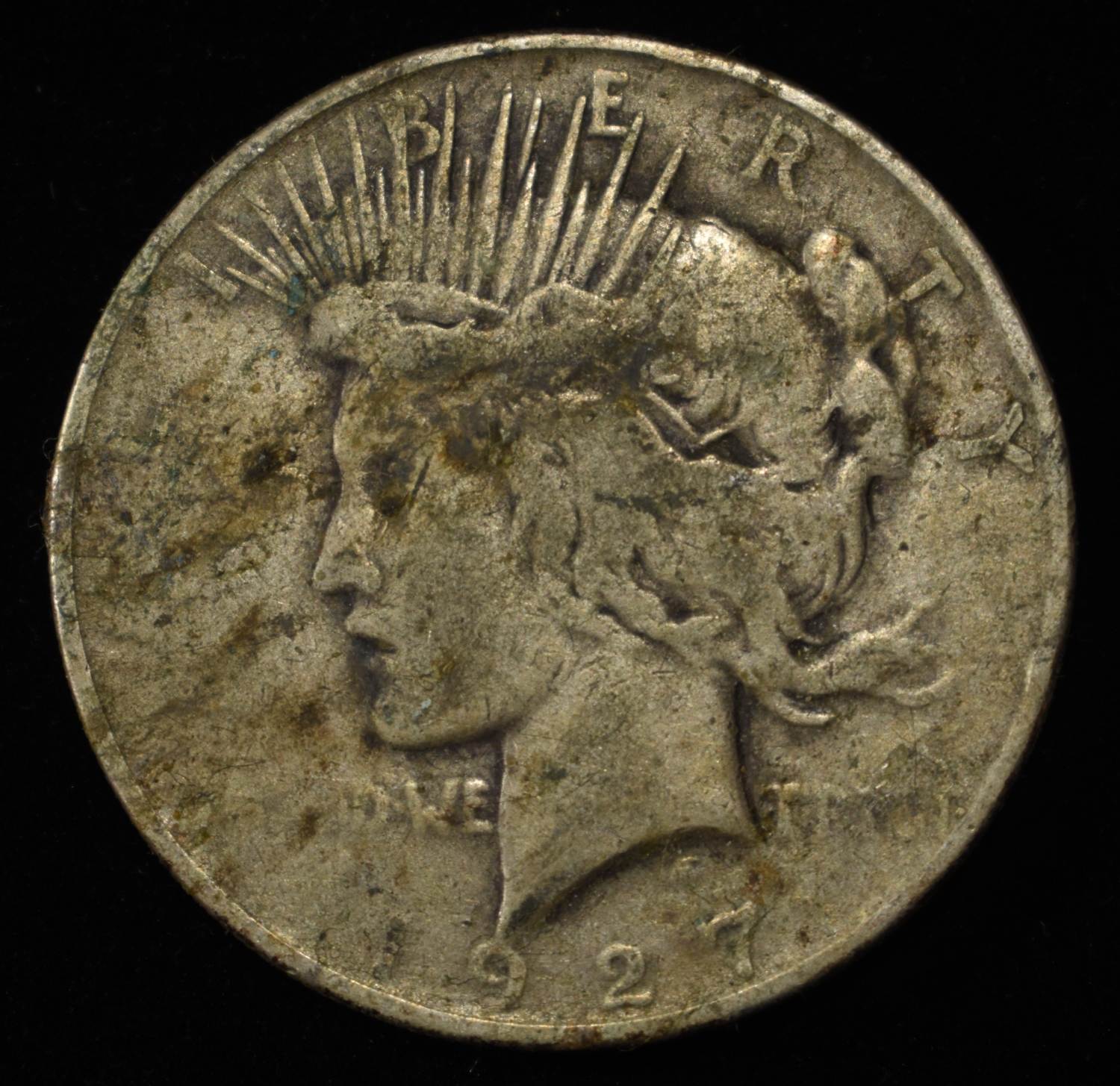 1927-D PEACE DOLLAR