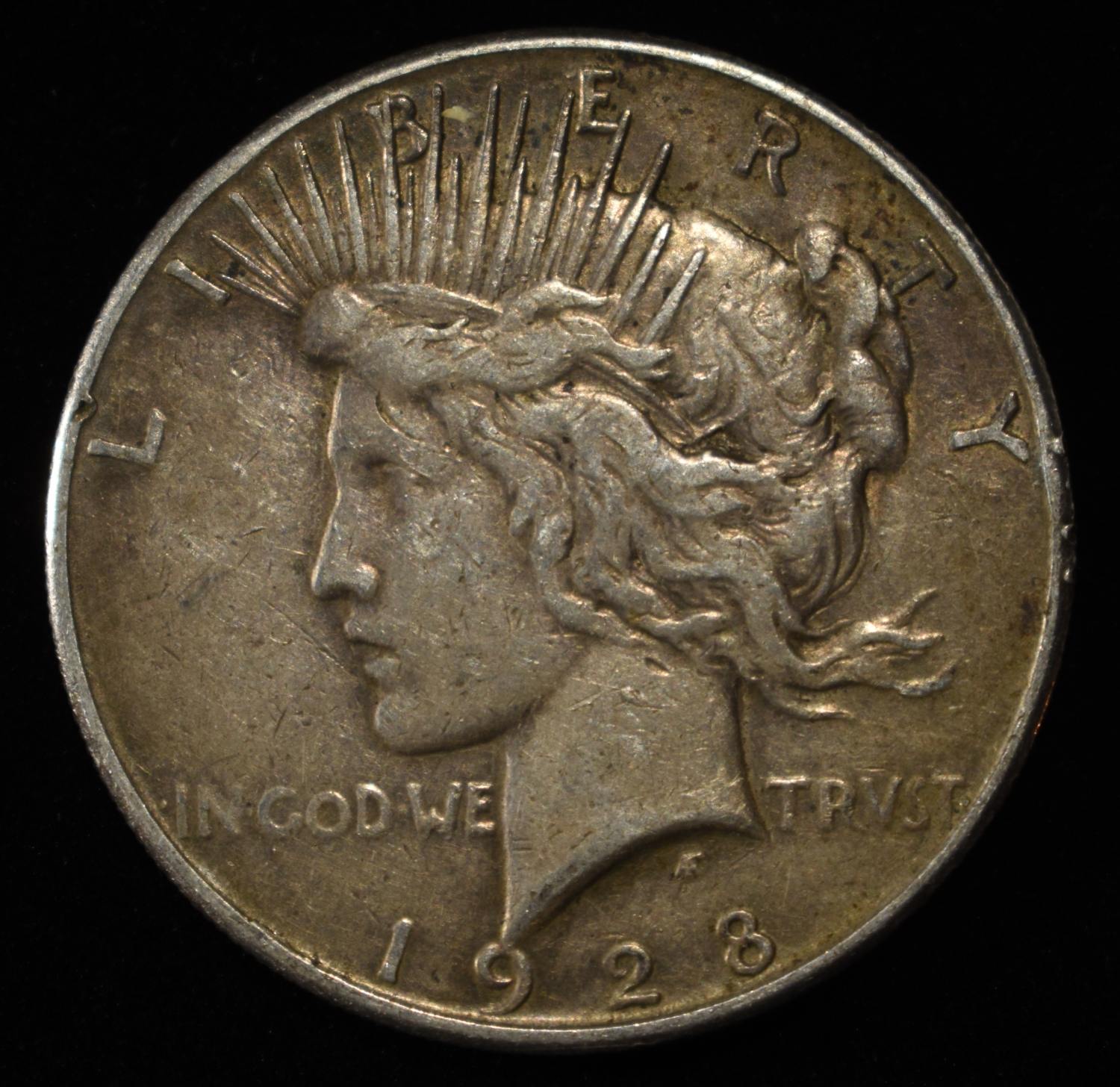 1928-S PEACE DOLLAR