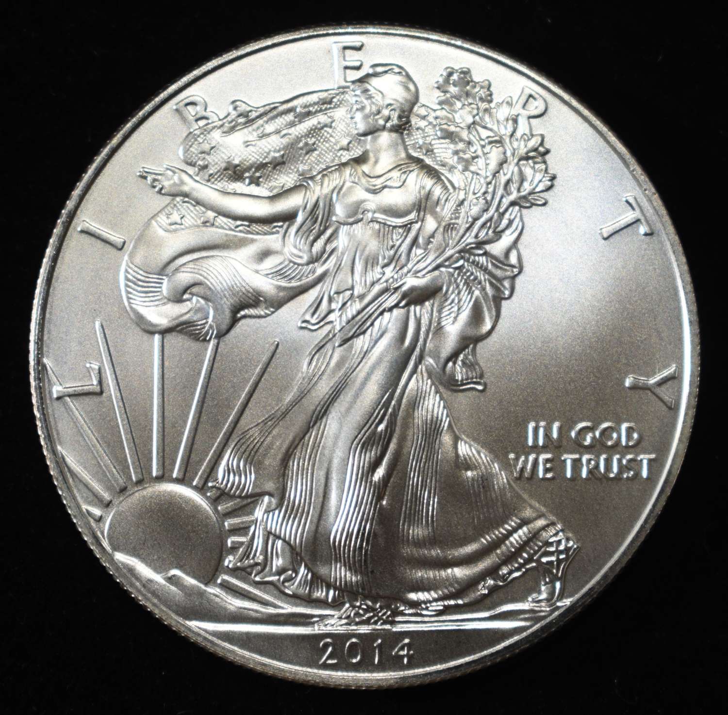 2014 AMERICAN SILVER EAGLE