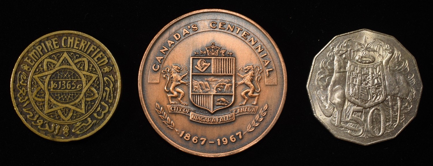 5 LB FOREIGN COINS