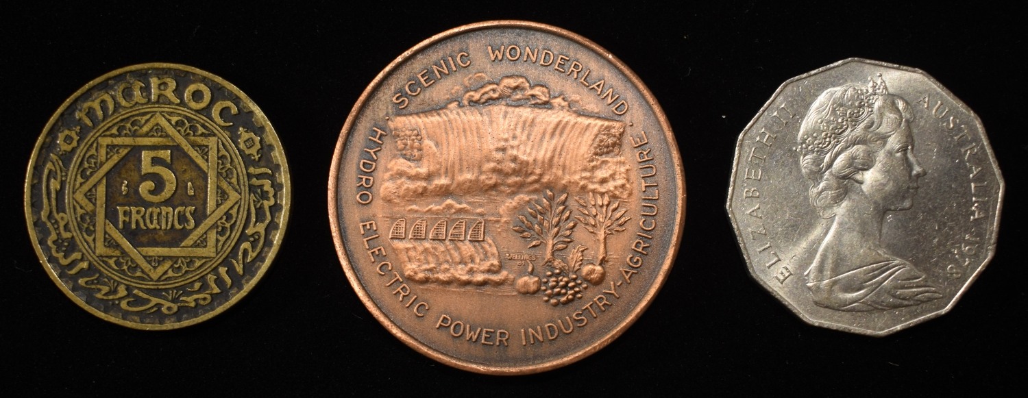 5 LB FOREIGN COINS