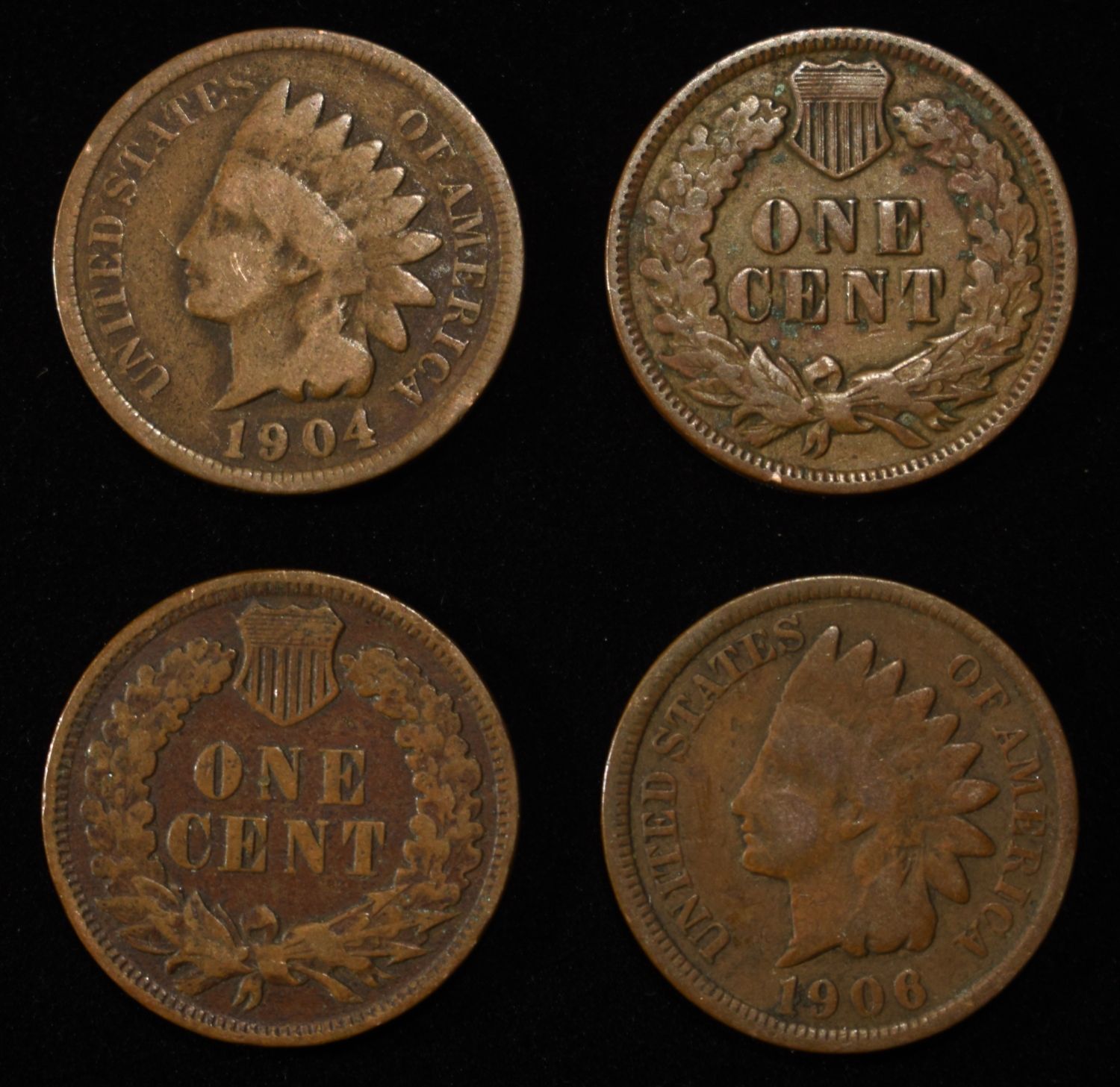 (50) INDIAN CENTS
