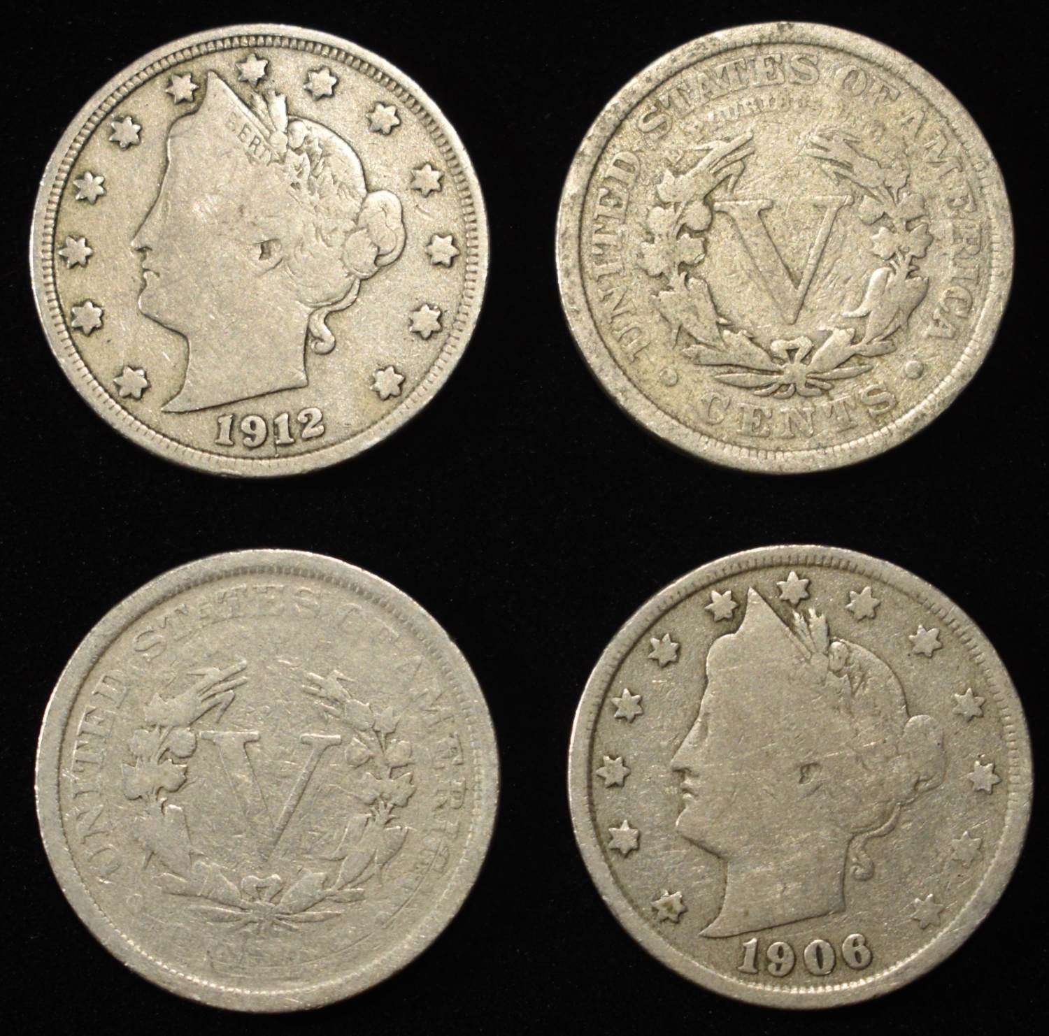 (75) 'V' NICKELS