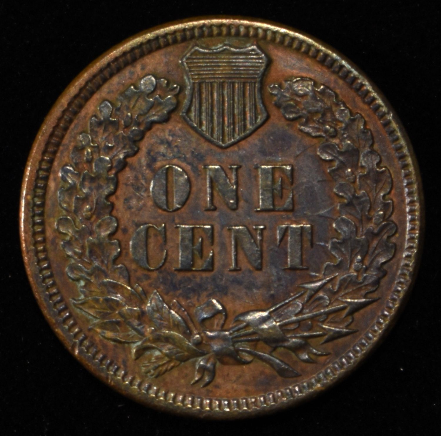 1884 INDIAN HEAD CENT CH BU
