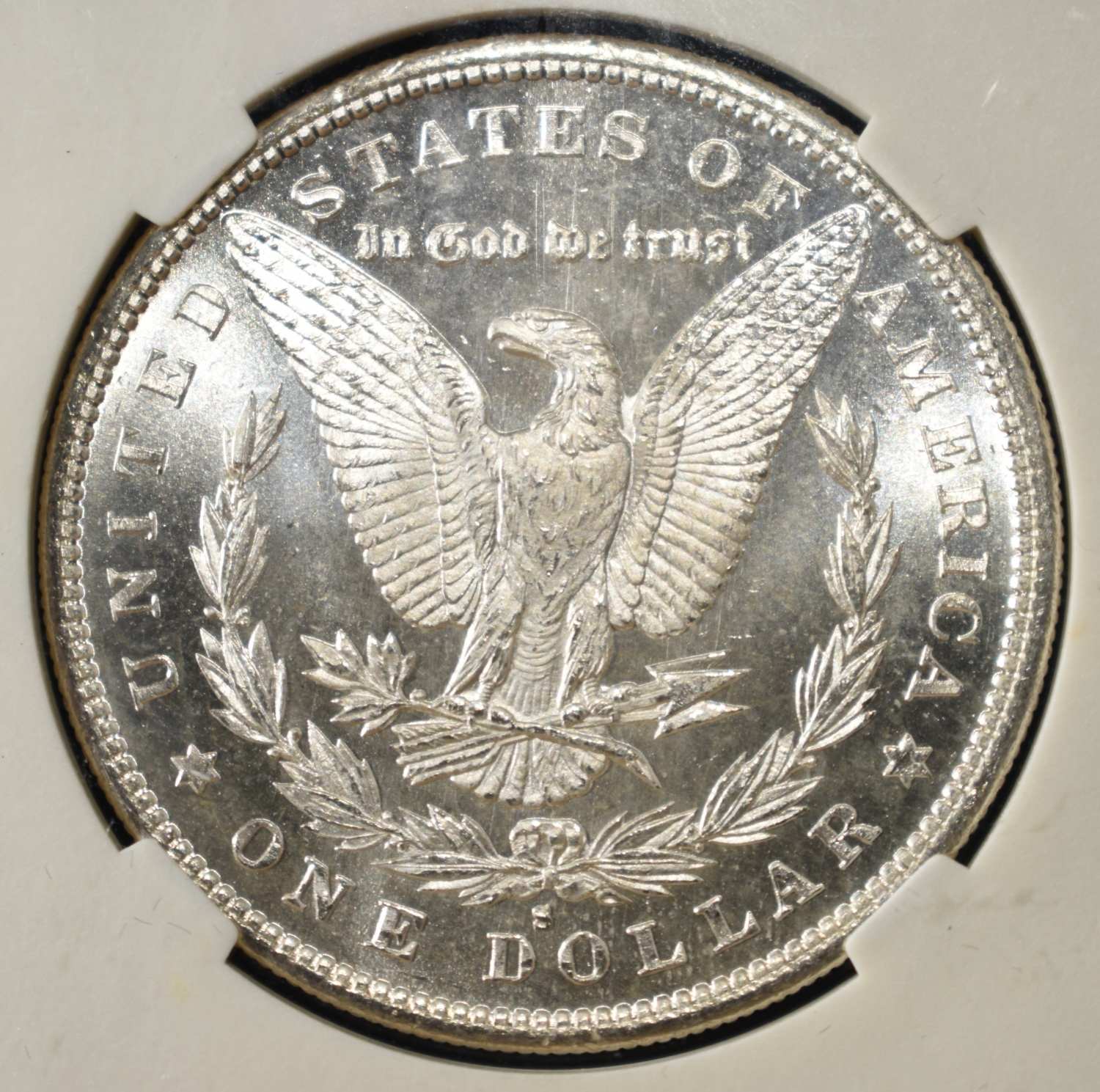 1879-S MORGAN DOLLAR PGA GEM BU
