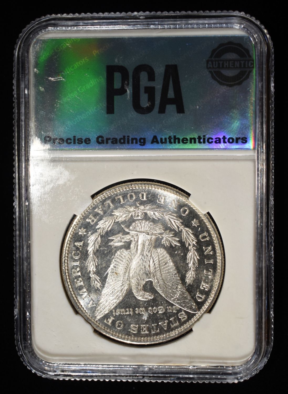 1881-S MORGAN DOLLAR PGA SUPERB GEM BU DMPL