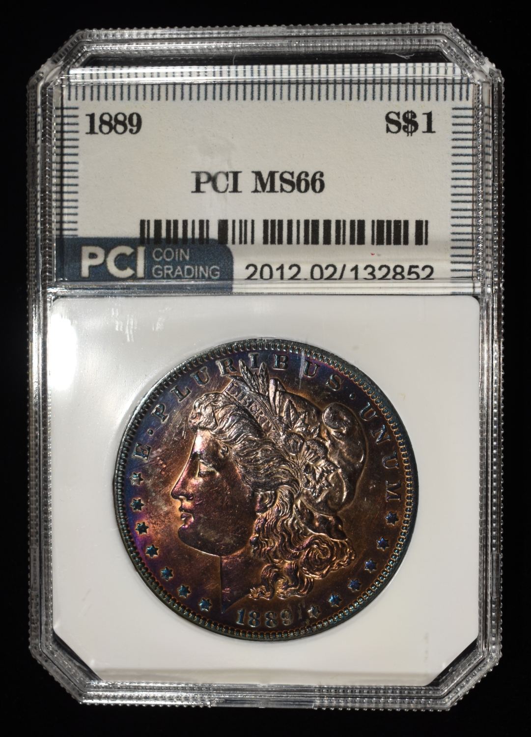1889 MORGAN DOLLAR PCI SUPERB GEM BU