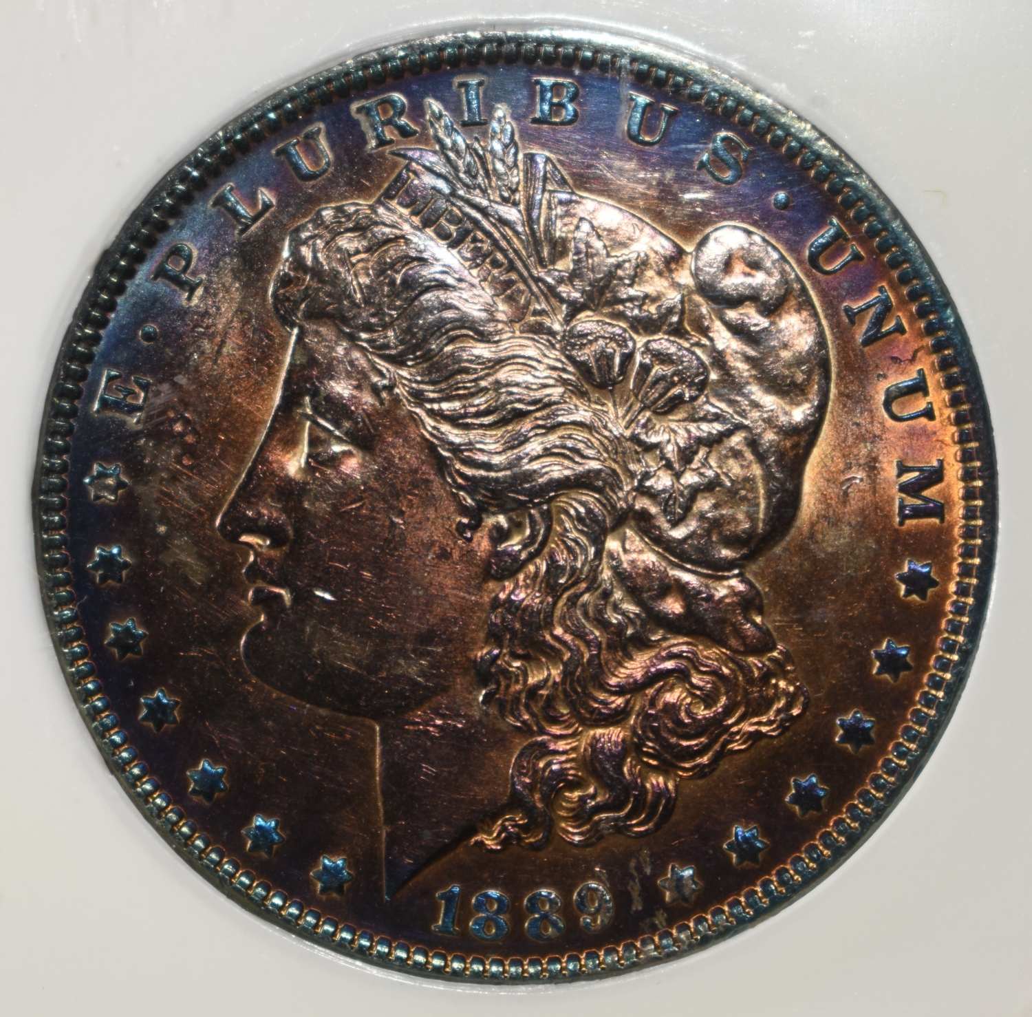 1889 MORGAN DOLLAR PCI SUPERB GEM BU