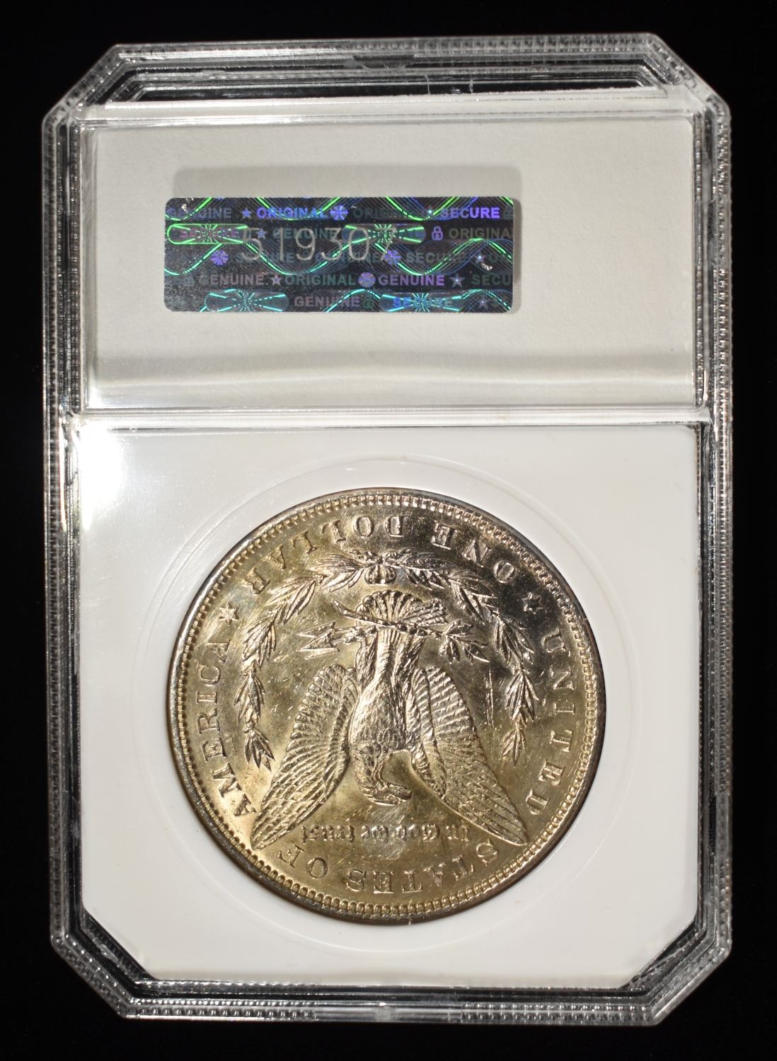 1889 MORGAN DOLLAR PCI SUPERB GEM BU