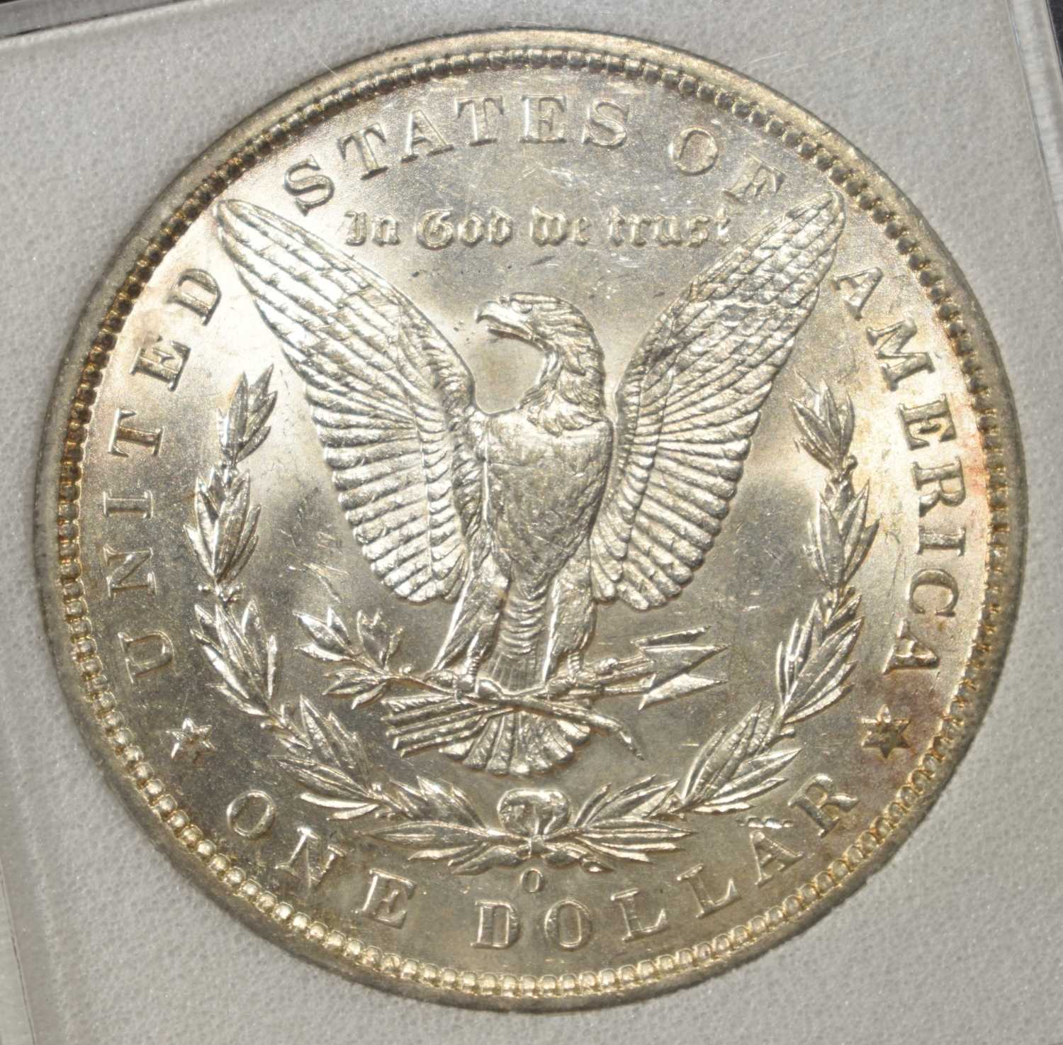 1897-O MORGAN DOLLAR WCG SUPERB GEM BU